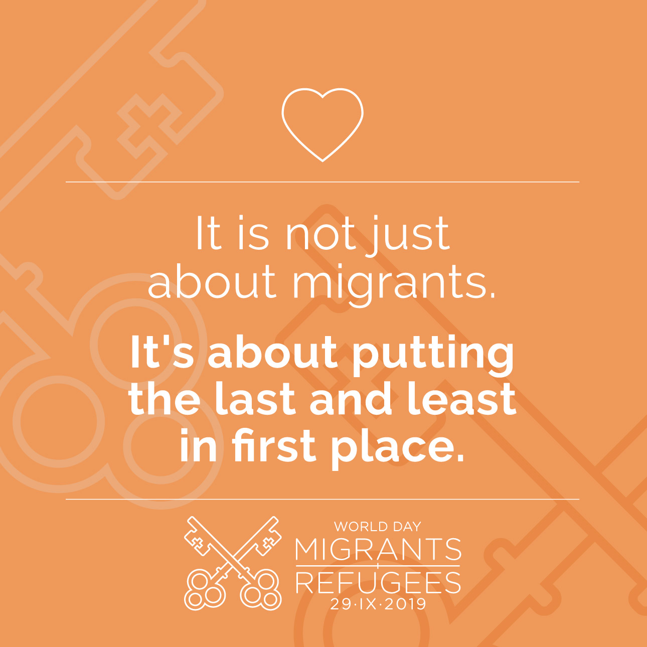 1.Subtopic - It's about putting the last and least in first place